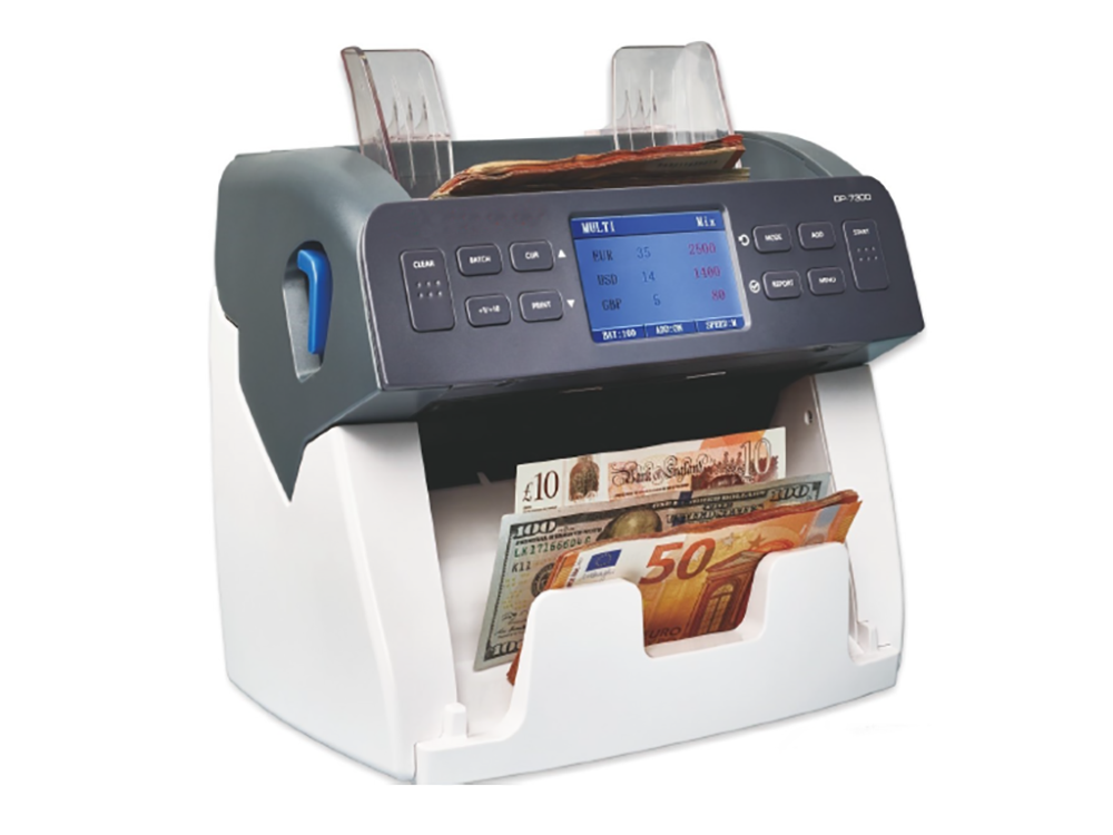 Totalizadora de billetes modelo 7300